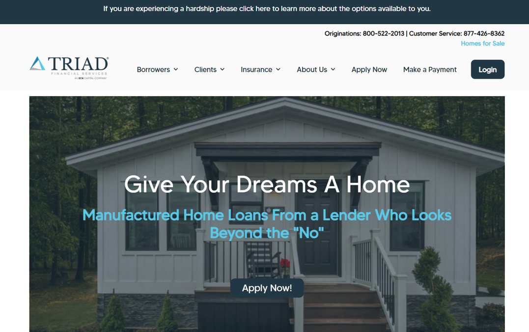 Triad Financial Services – triadfs.com