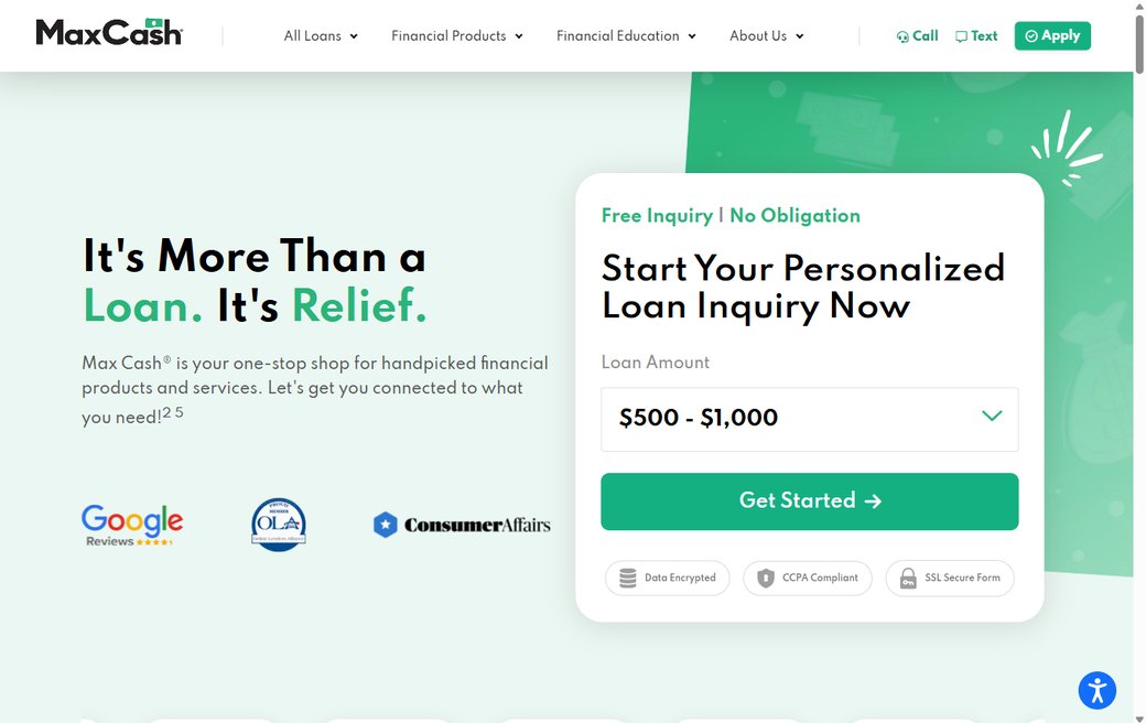 MaxCash – maxcash.com