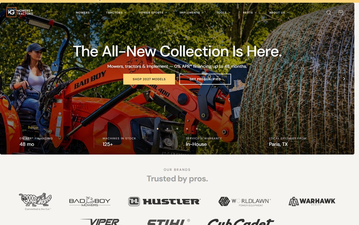 K and G Mowers – kgmowers.com