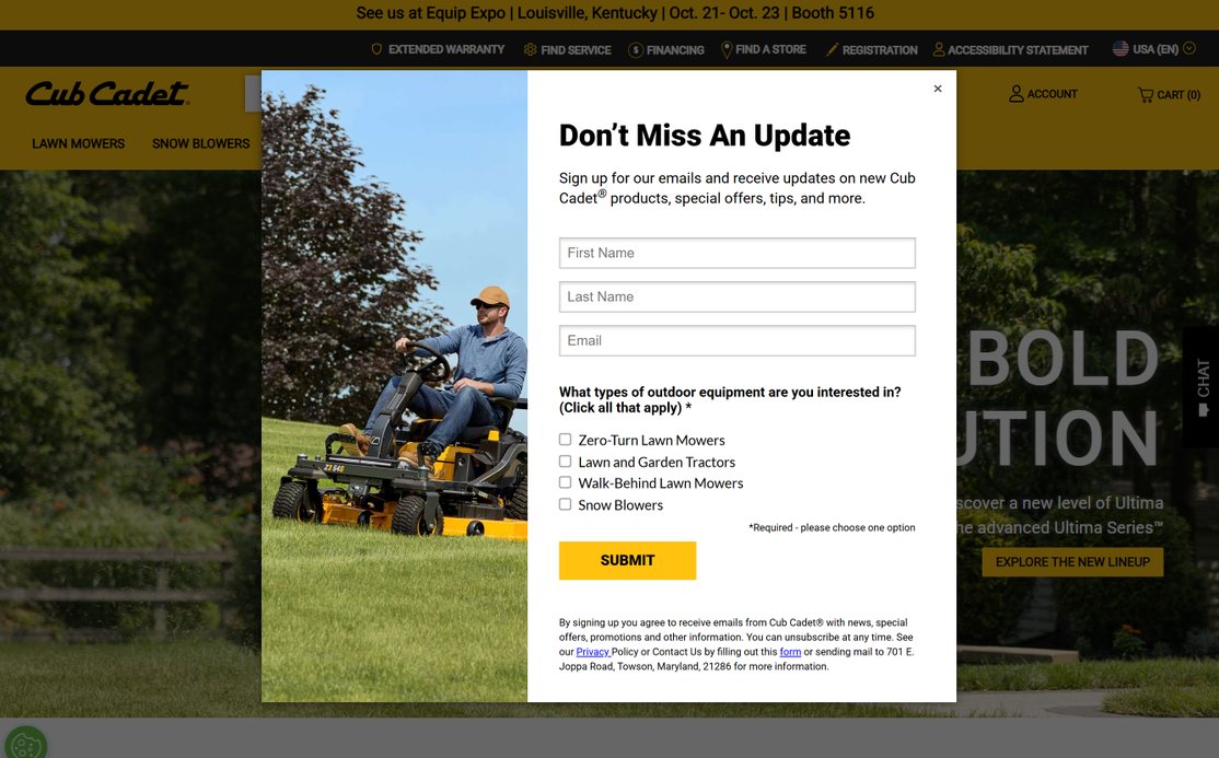 Cub Cadet – cubcadet.com