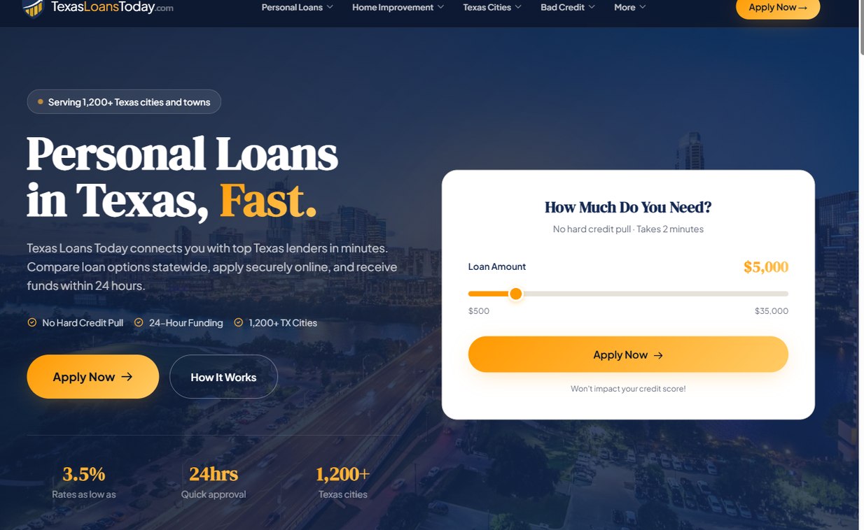 TexasLoansToday – texasloanstoday.com