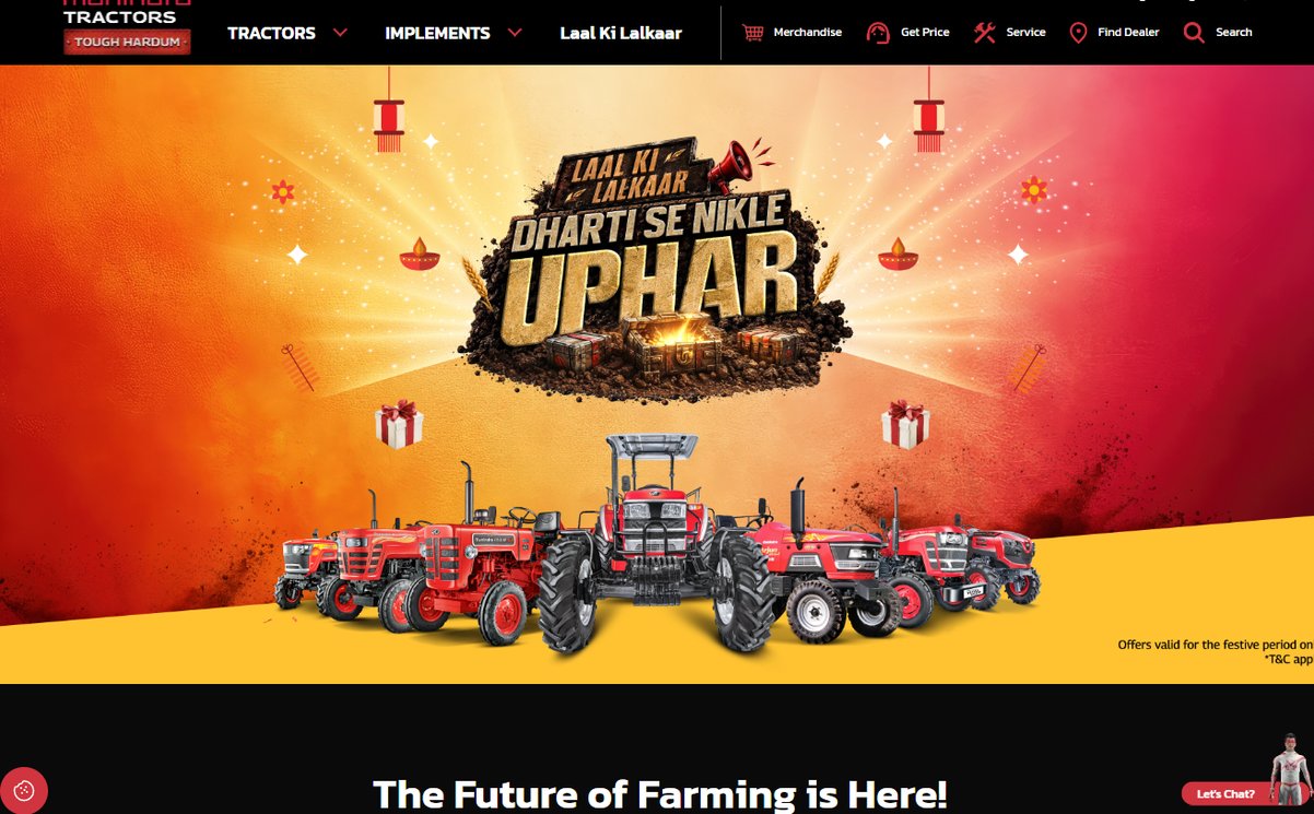Mahindra – mahindratractor.com