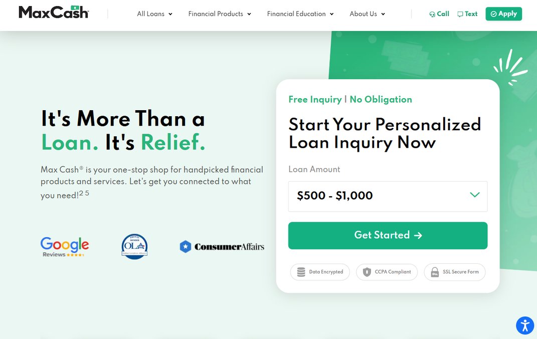 Max Cash – maxcash.com
