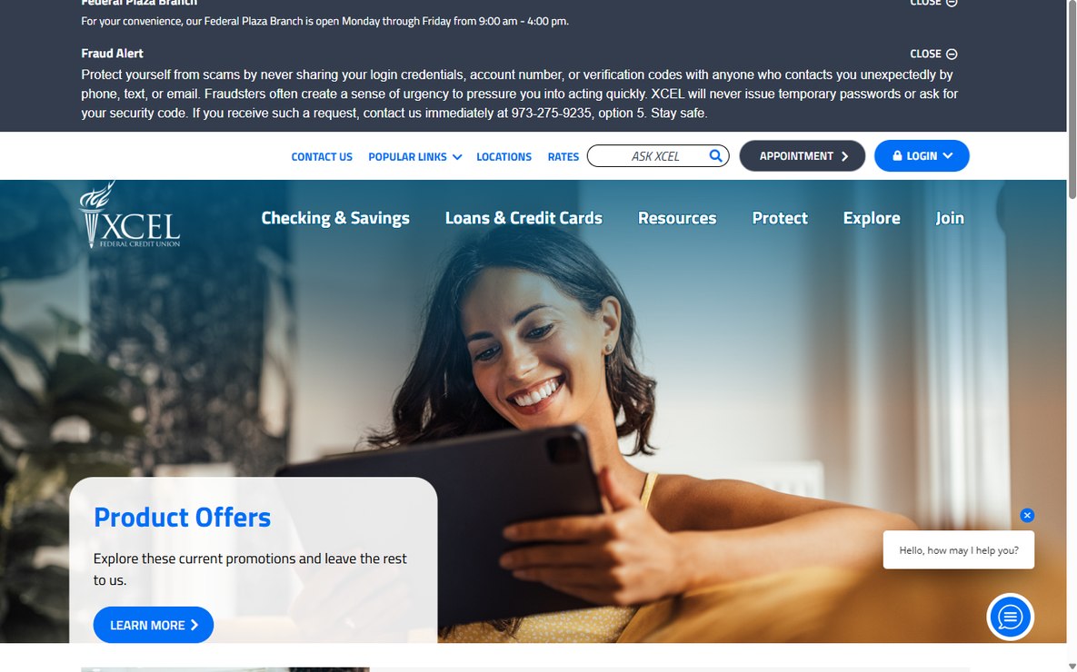 XCEL Federal Credit Union – xcelfcu.org
